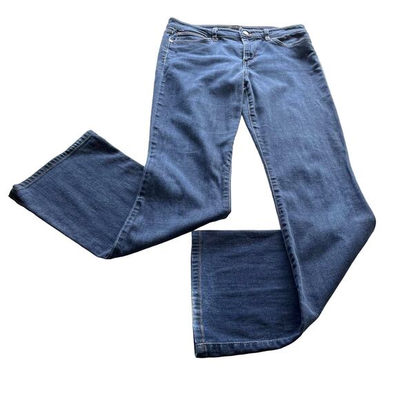 Joe's Jeans Denim - Women's Joe's Skinny Bootcut Jordan Wash Denim Mid-Rise Cotton Blend Jeans sz 28